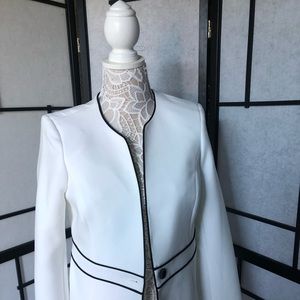 Kasper white blazer